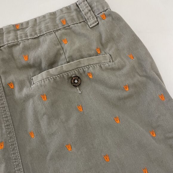 Vintage Ecko Unltd Shorts Mens 34 Chino Flat Front Embroidered Skater Streetwear - Picture 7 of 12